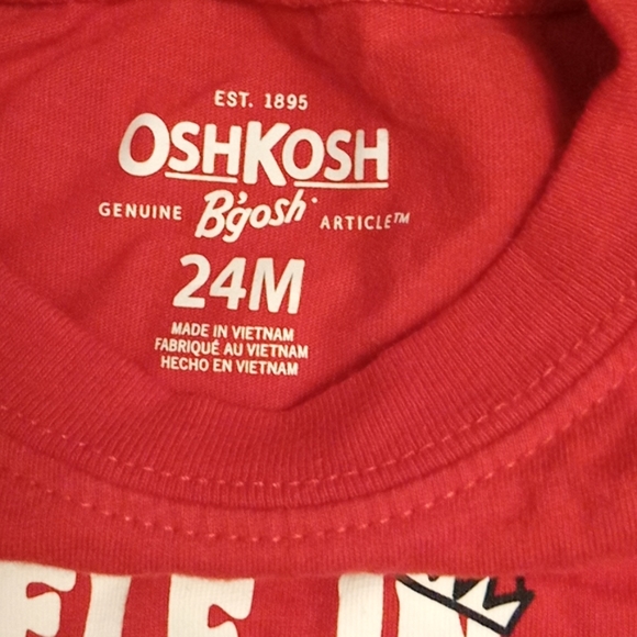 Long sleeve Red Christmas Bodysuit size 24Month - Picture 2 of 2